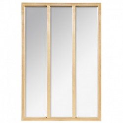 Espejo de madera atelier 76 x 116