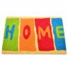 Felpudo decorativo con diseño Home 1,5 x 40 x 60 cm